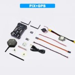 Radiolink Pixhawk PIX Flight Controller SE100 GPS Holder Buzzer 4G Telemetry Module for Drones